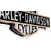 New Harley Davidson Double-Sided Porcelain Neon Sign 72" Wide x 24" High